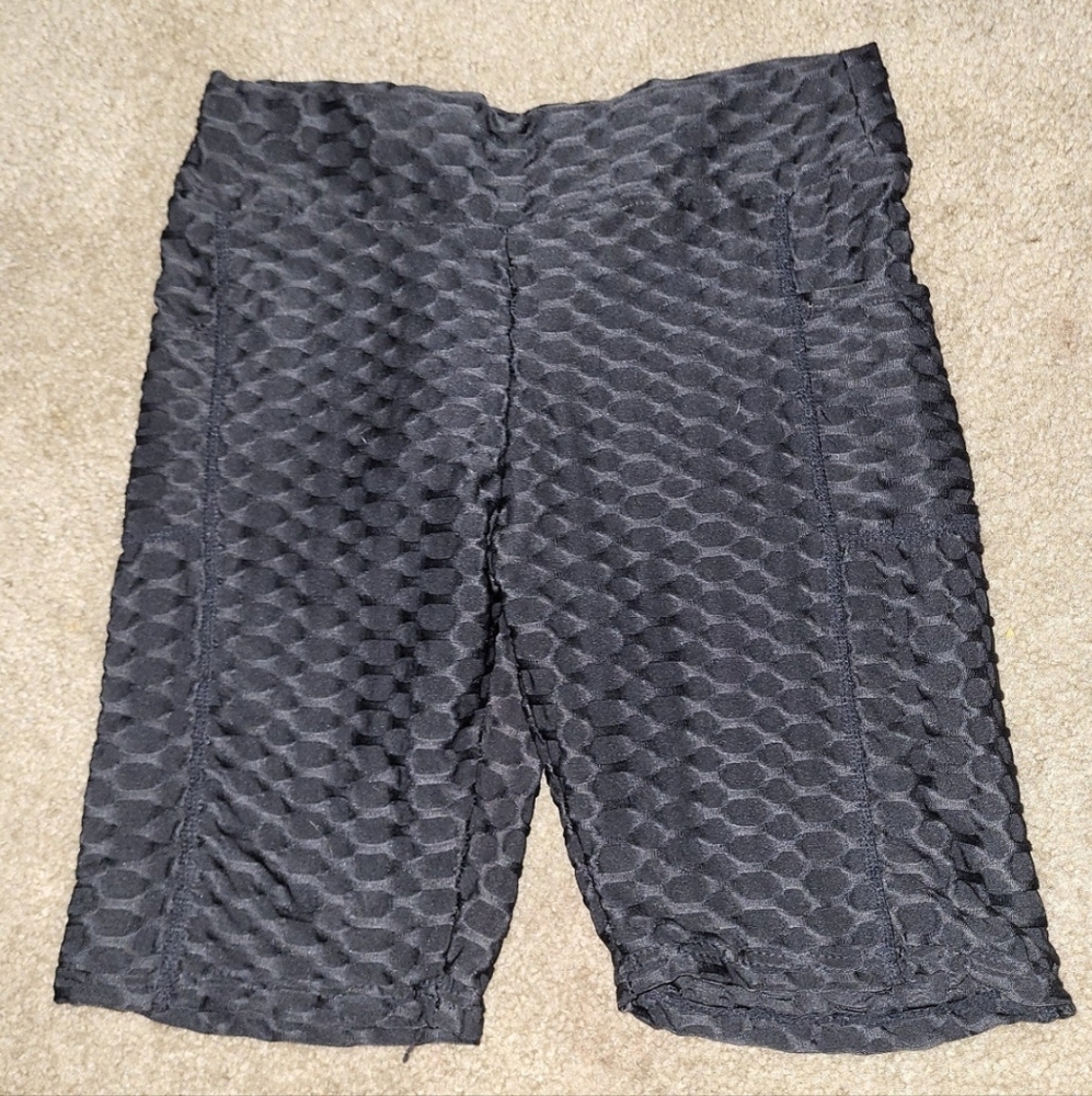Waffle workout pants